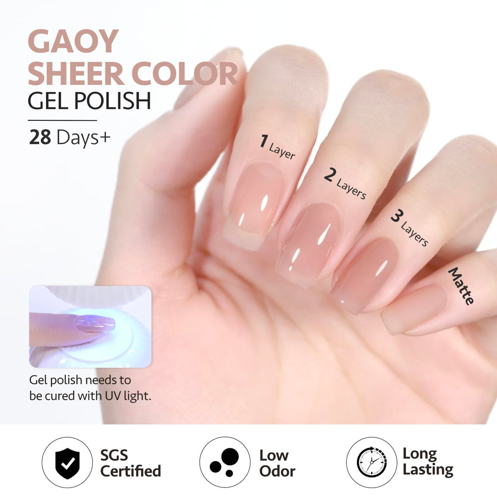 16 ml GAOY packaging for convenient at home nail art use.