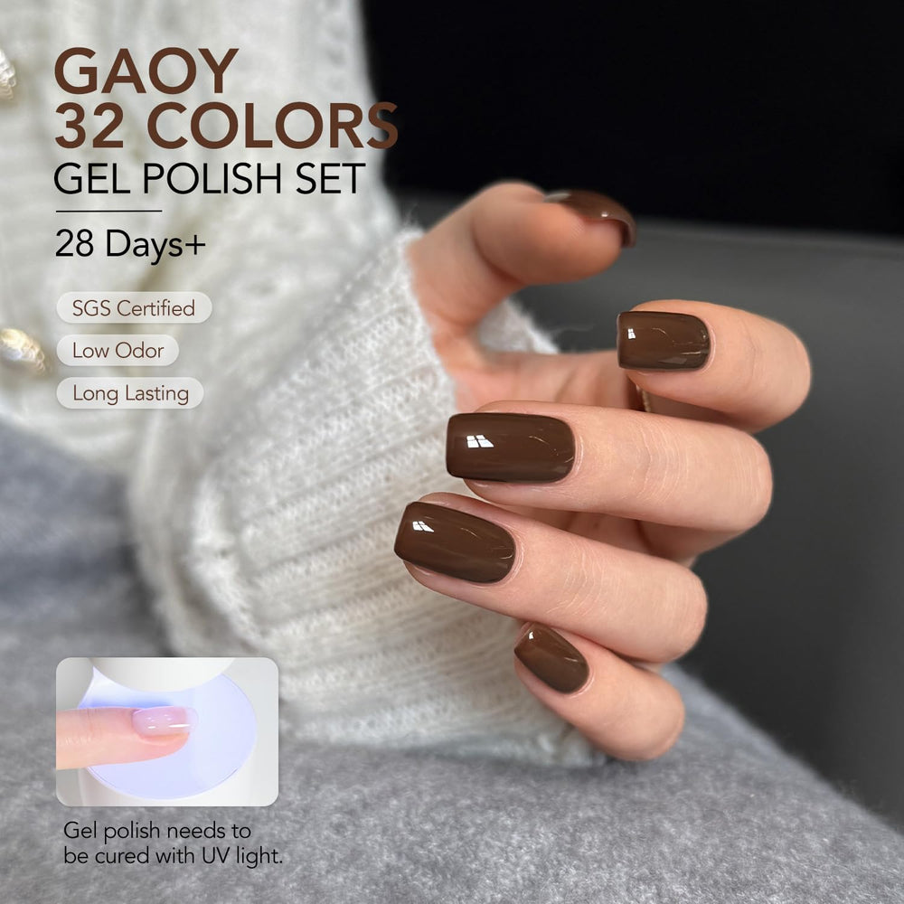 GAOY long-lasting finish with base and top coats designed for durable wear.