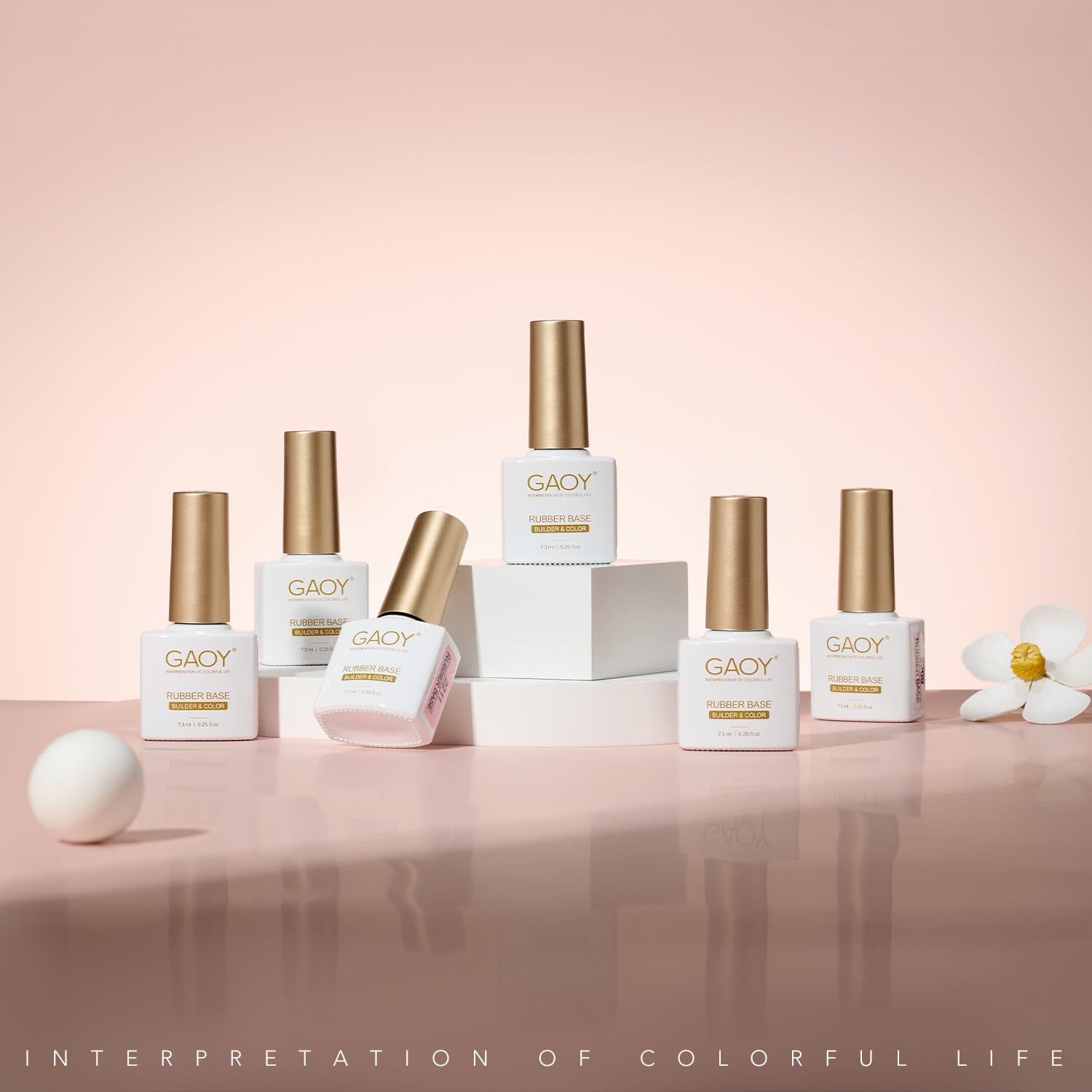 GAOY six-color kit for convenient at-home salon results