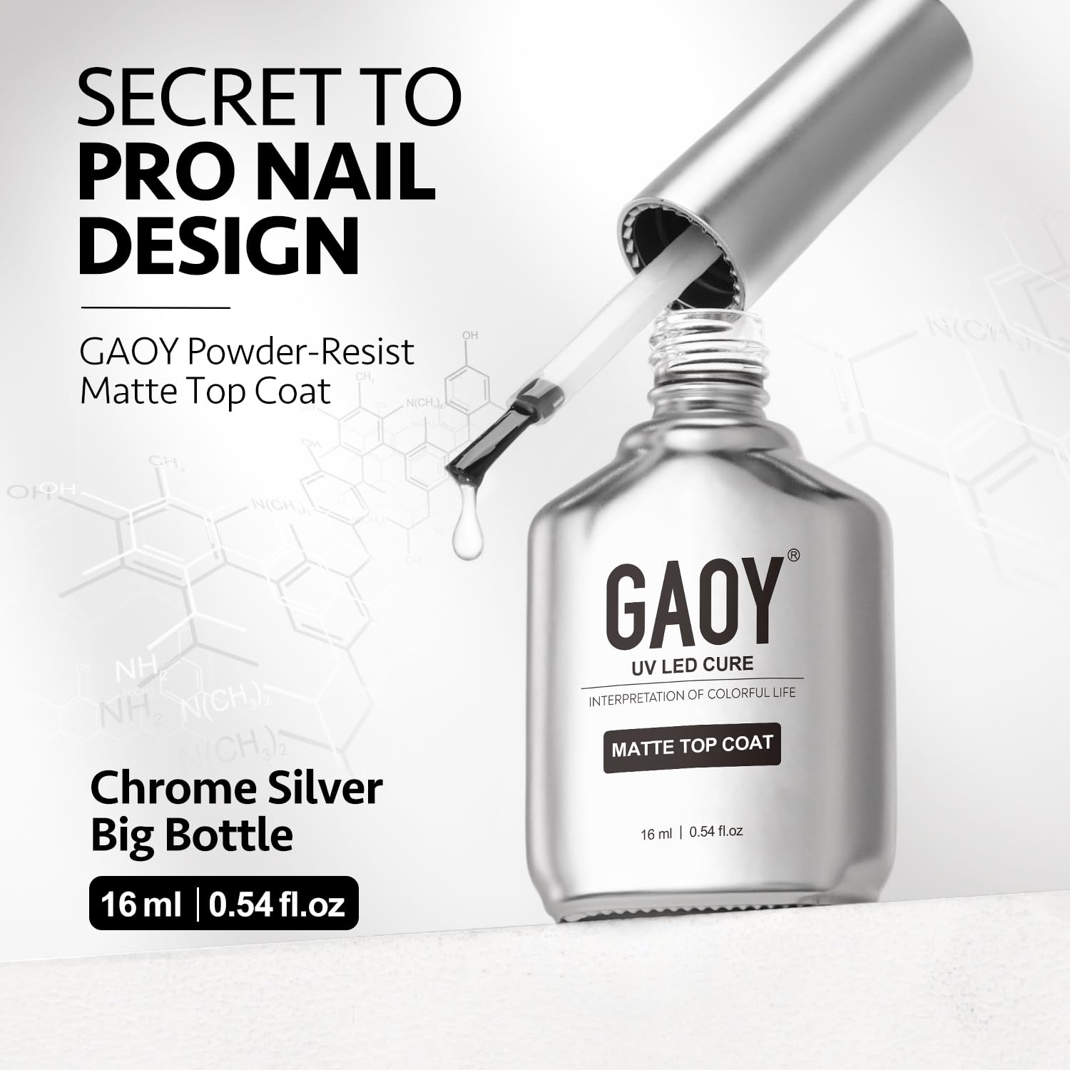 SGS-certified formula with lower odor supports comfortable nail care from GAOY
