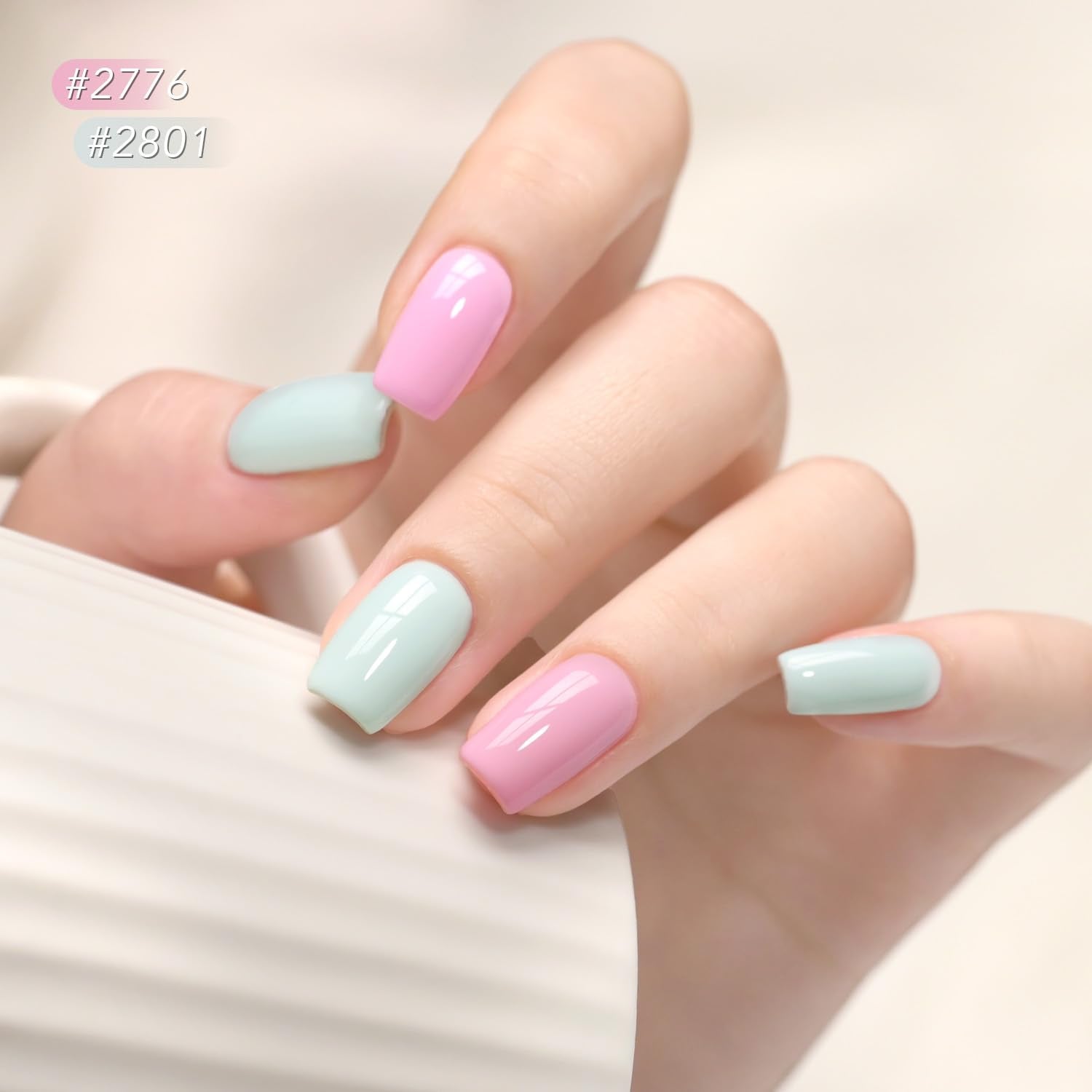 GAOY matte top coat bottle for velvety winter gel nail look