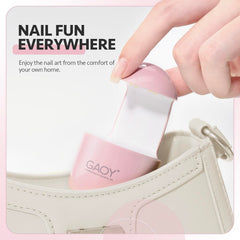 GAOY Mini UV Light 90s timer provides simple, precise timing.