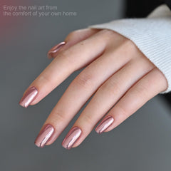 GAOY mirror finish top coat jar delivering lasting shine