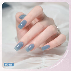 GAOY Mizzle gel polish kit contents arranged for at-home manicure