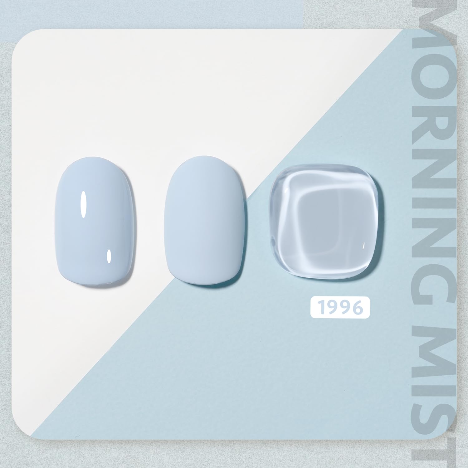 Morning Mist bottle ready for easy at-home nail art with GAOY gel polish.