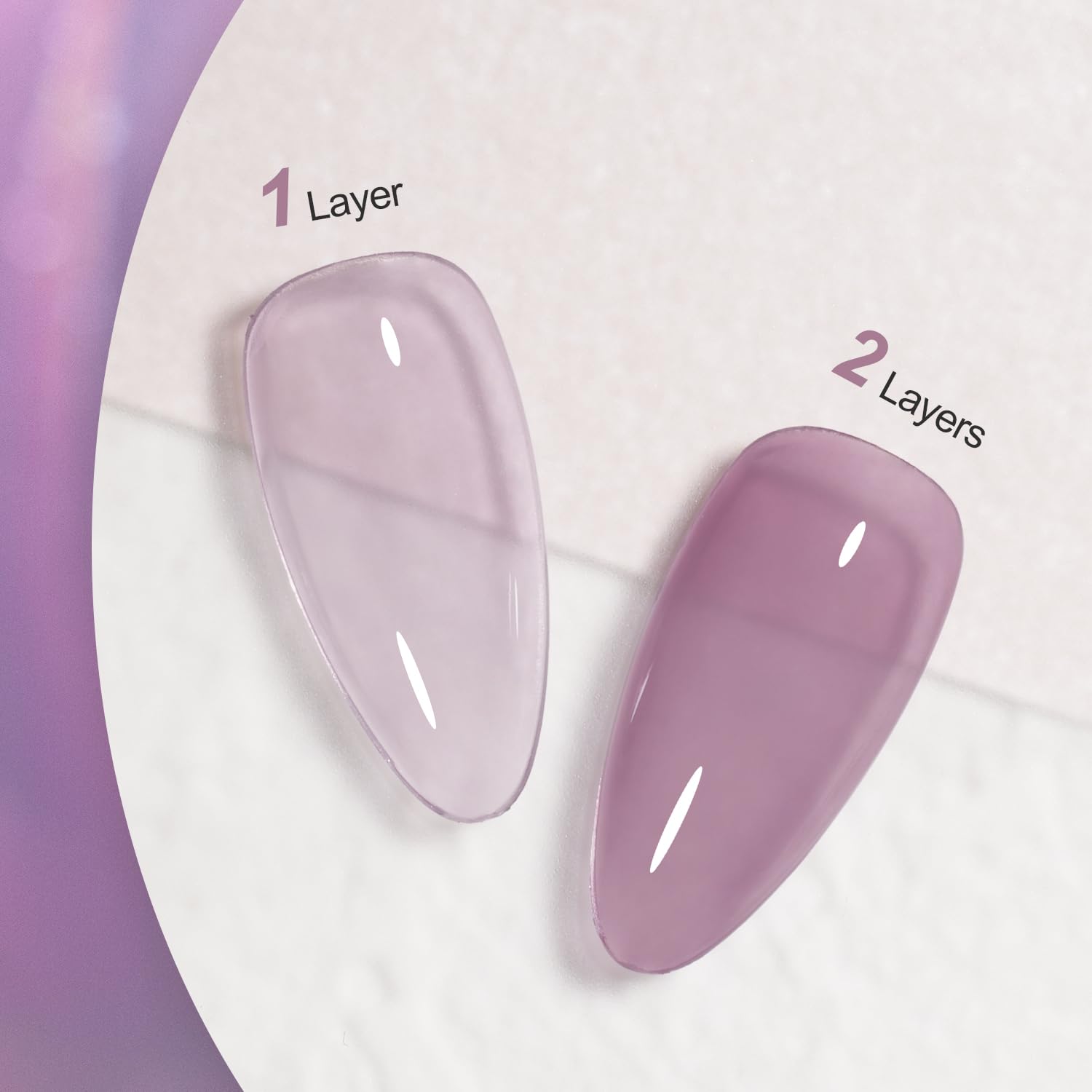 GAOY at-home nail art setup with gel polish