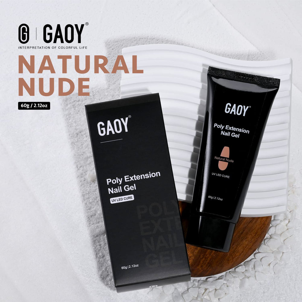 GAOY nail-art workstation with tools for precise designs.