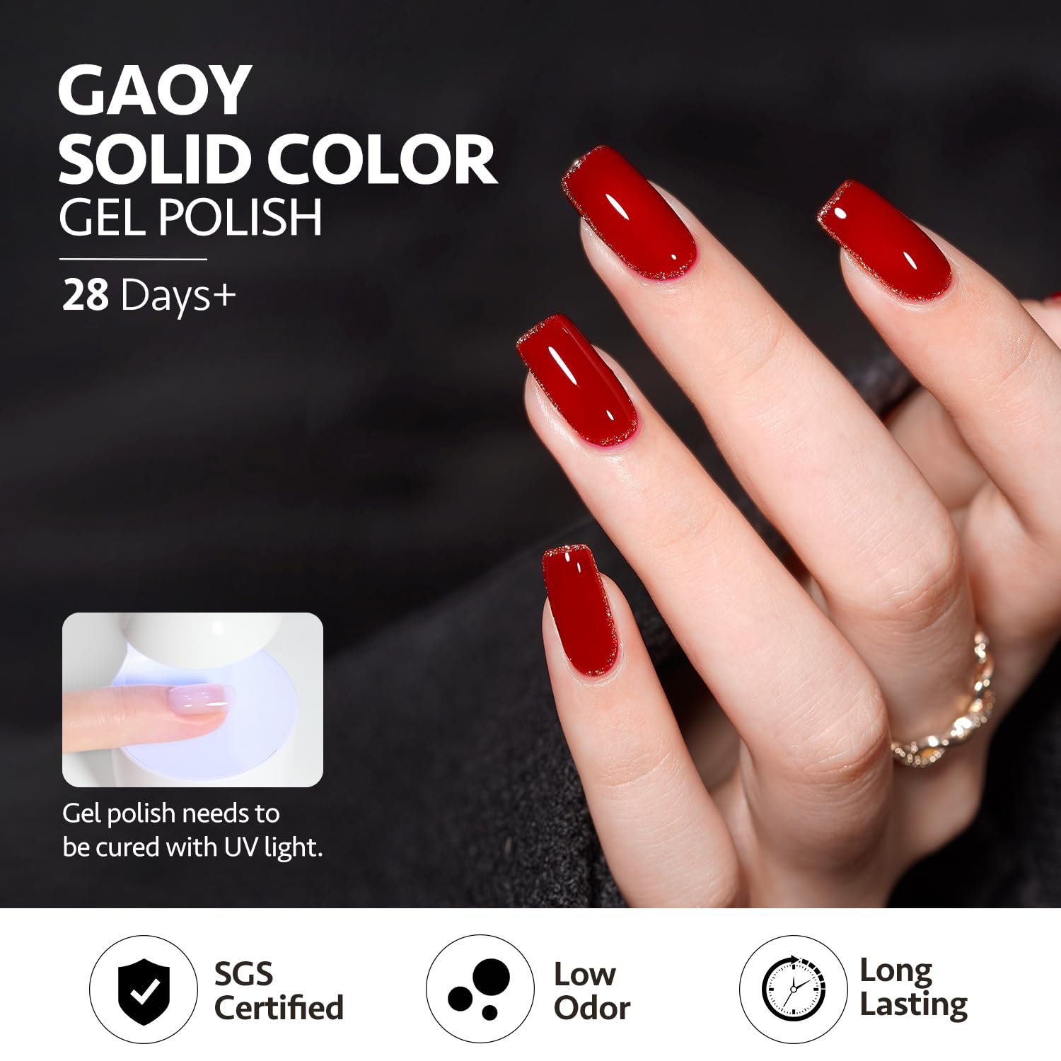 GAOY prep buffing improves adhesion and reduces early peeling.