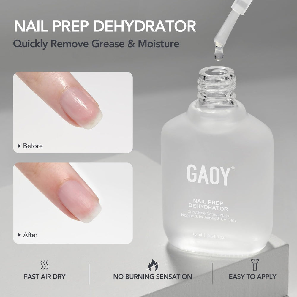 GAOY nail primer bottle increases bond for longer-lasting gel manicures