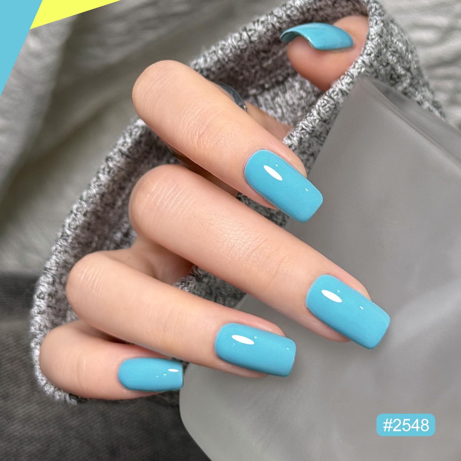 GAOY Neon Gel Nail Polish UV cure in 60 seconds—quick manicure at home