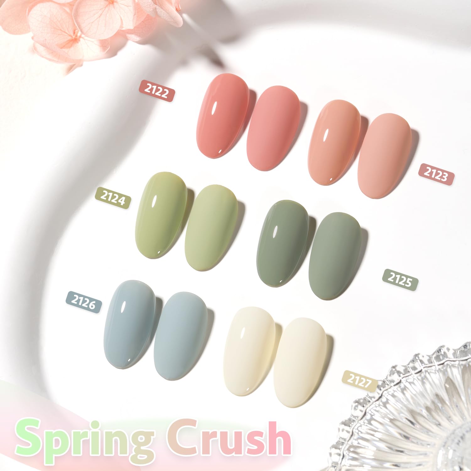 GAOY olive gel polish bottle offers earthy tone with versatile styling options.