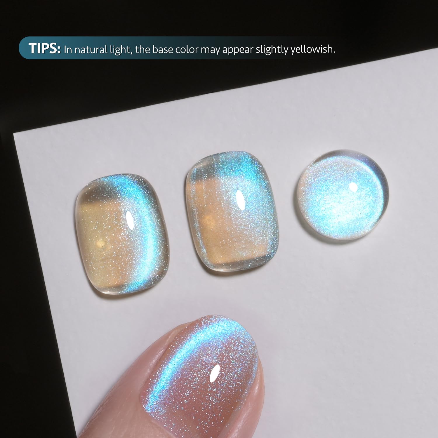 GAOY 16ml bottle with magnet enables easy at-home nail art.
