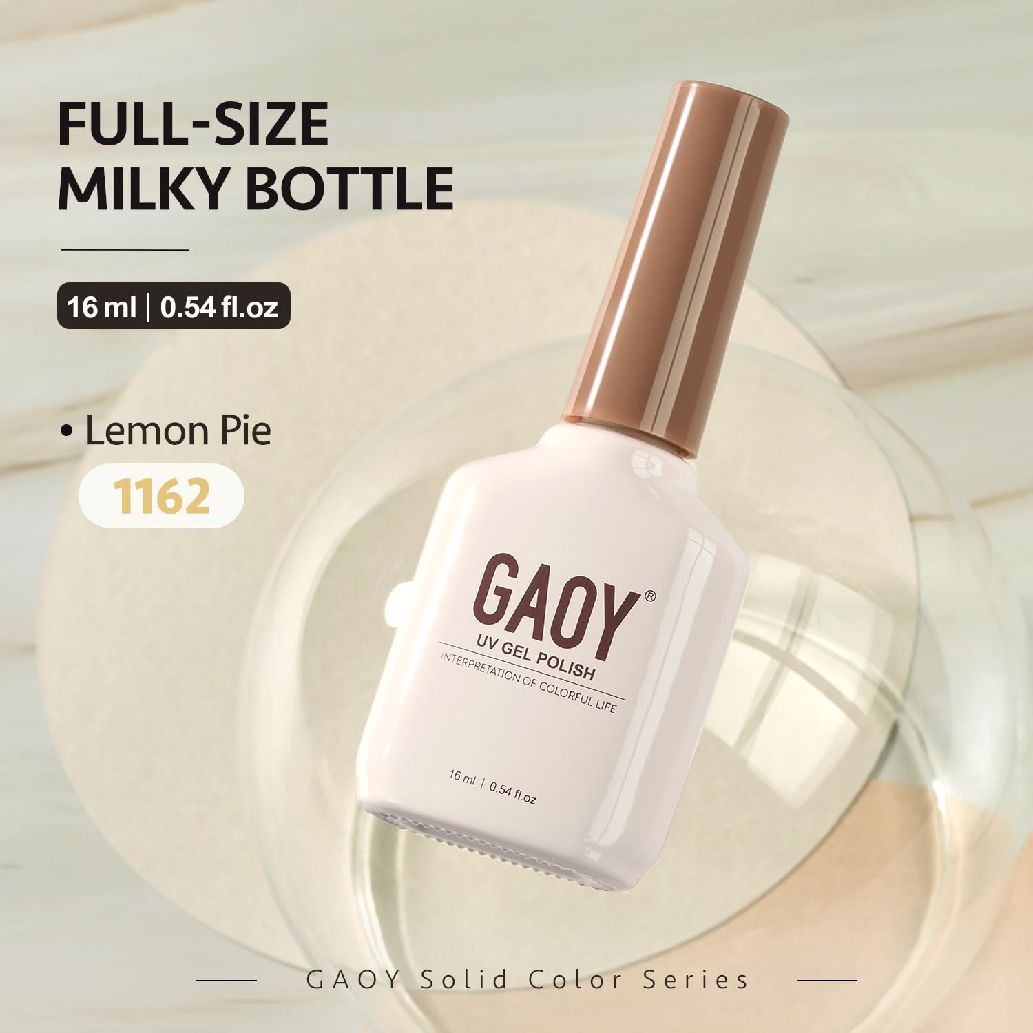 GAOY 16ml bottle packaging designed for easy home use and storage.