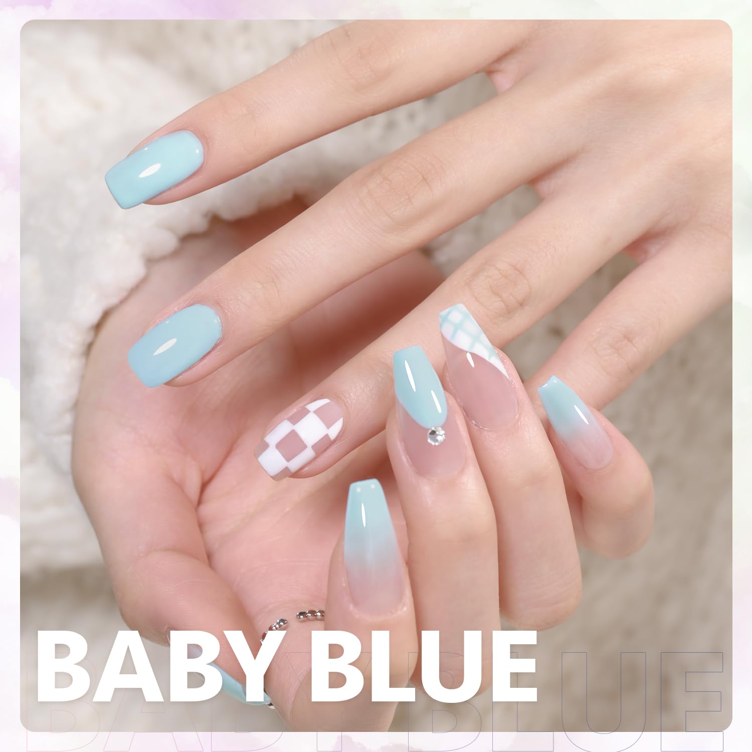 GAOY gel nail polish application brush view demonstrates smooth at home use.