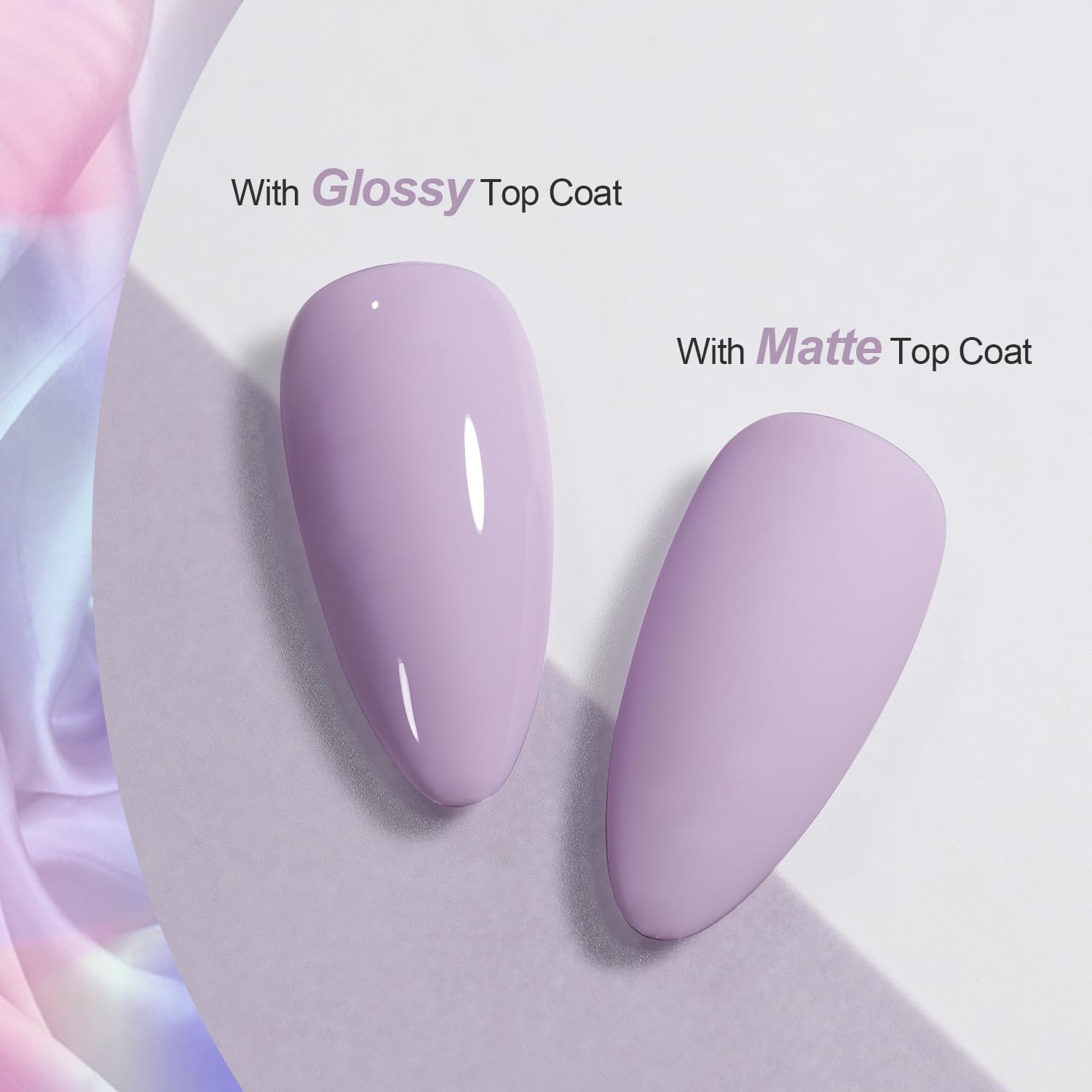 GAOY Pastel Gel Nail Polish applicator brush delivering precise color