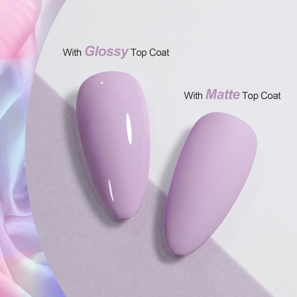 GAOY Pastel Gel Nail Polish applicator brush delivering precise color