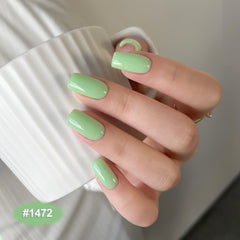 GAOY pastel gel color swatches show the six pastel hues