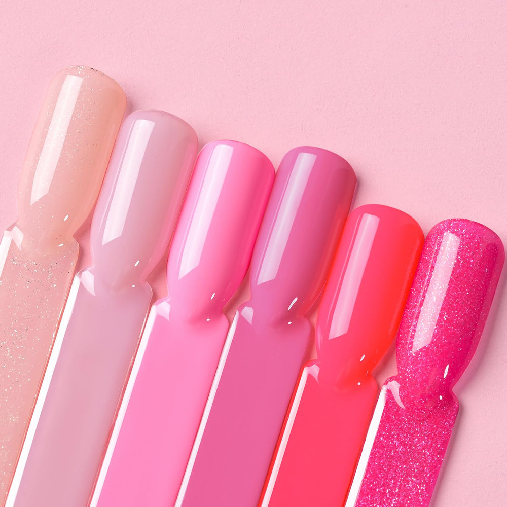 GAOY gloss and matte finish options on polished nails