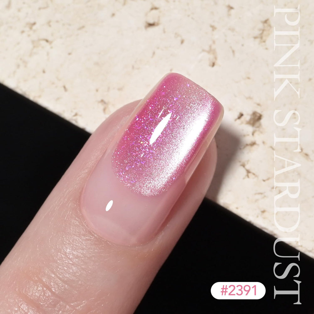 GAOY Pink Stardust adds lasting color with a subtle sparkle