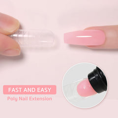 GAOY Poly Gel 3-minute nail extension for quick, even results