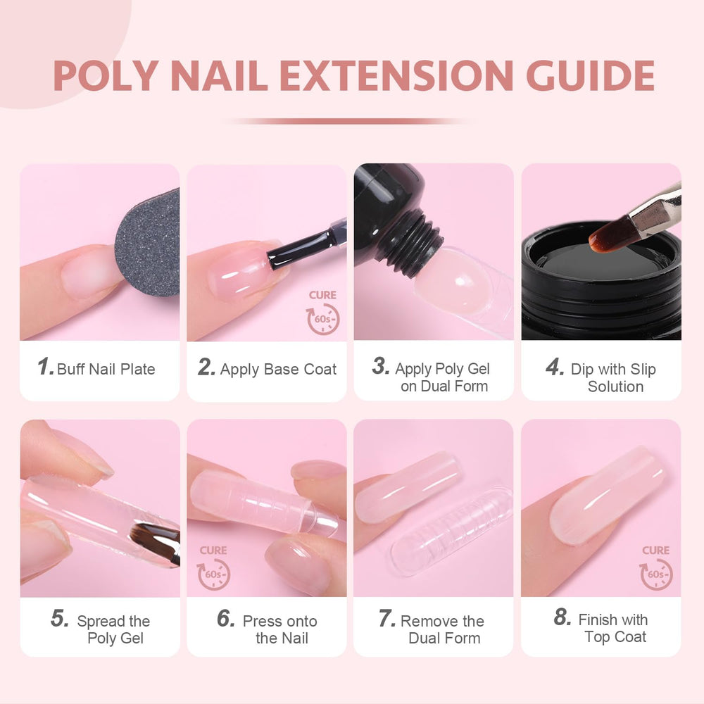 GAOY Poly Gel accessories not included; brush sold separately.