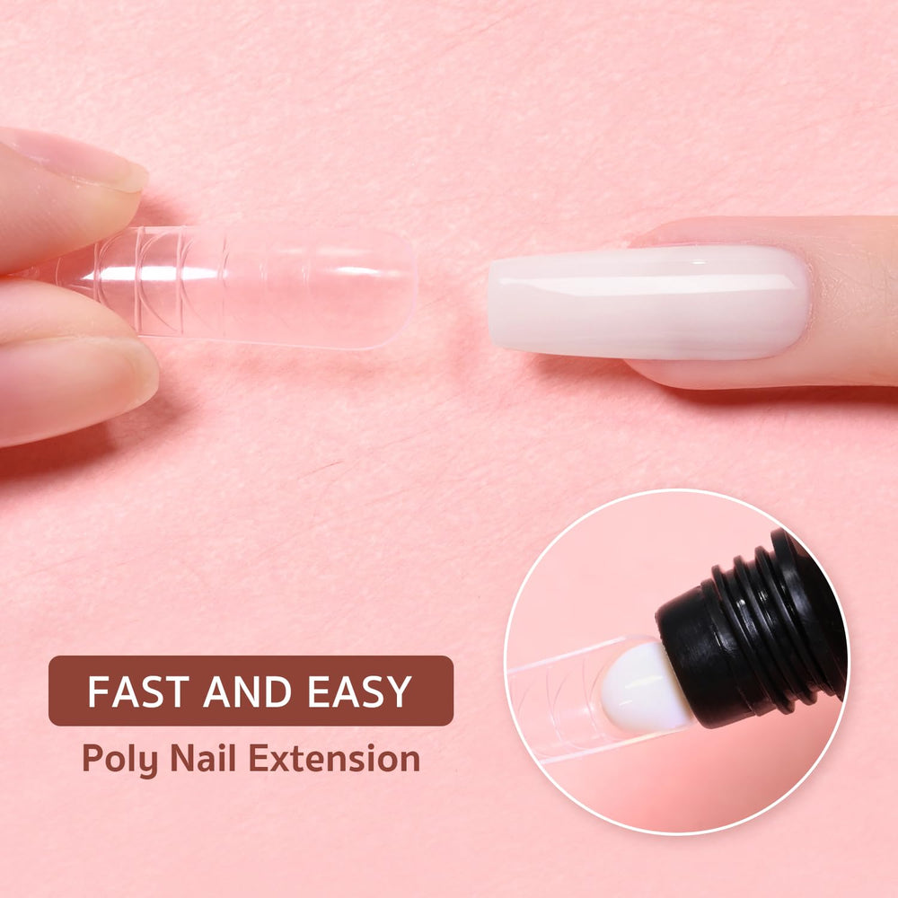GAOY Poly Gel easy application for beginner manicures.