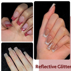 GAOY Red glitter gel bottle delivers bold color for standout nail looks