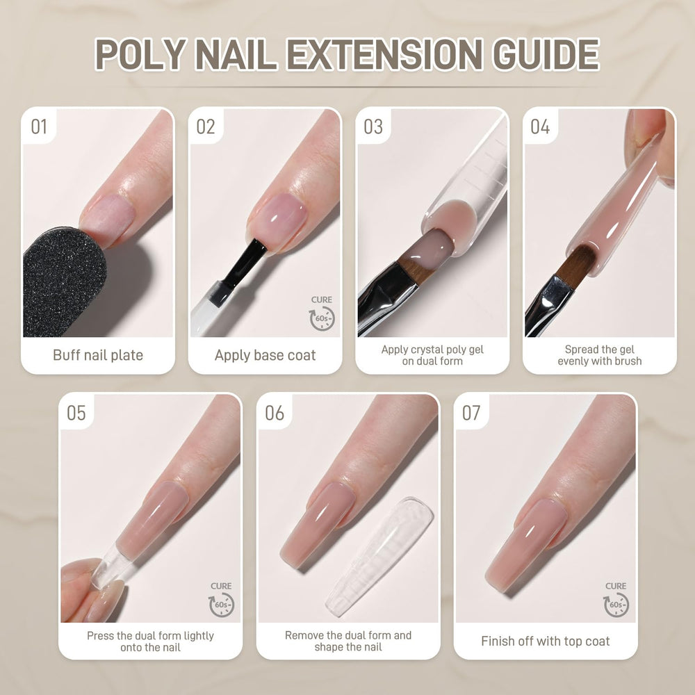 Salon-quality nail art at home with long-lasting wear.