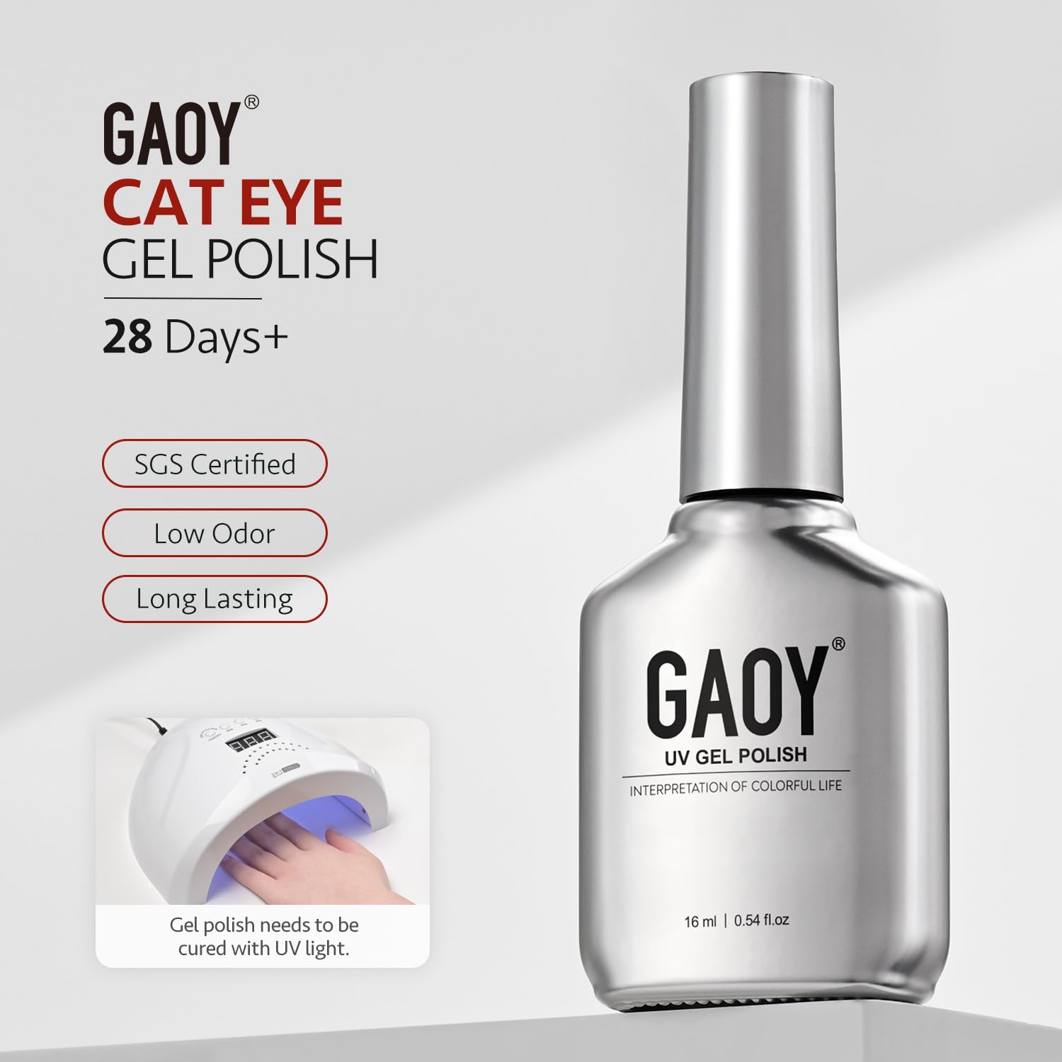 GAOY SGS-certified toxic-free formula for safer manicure