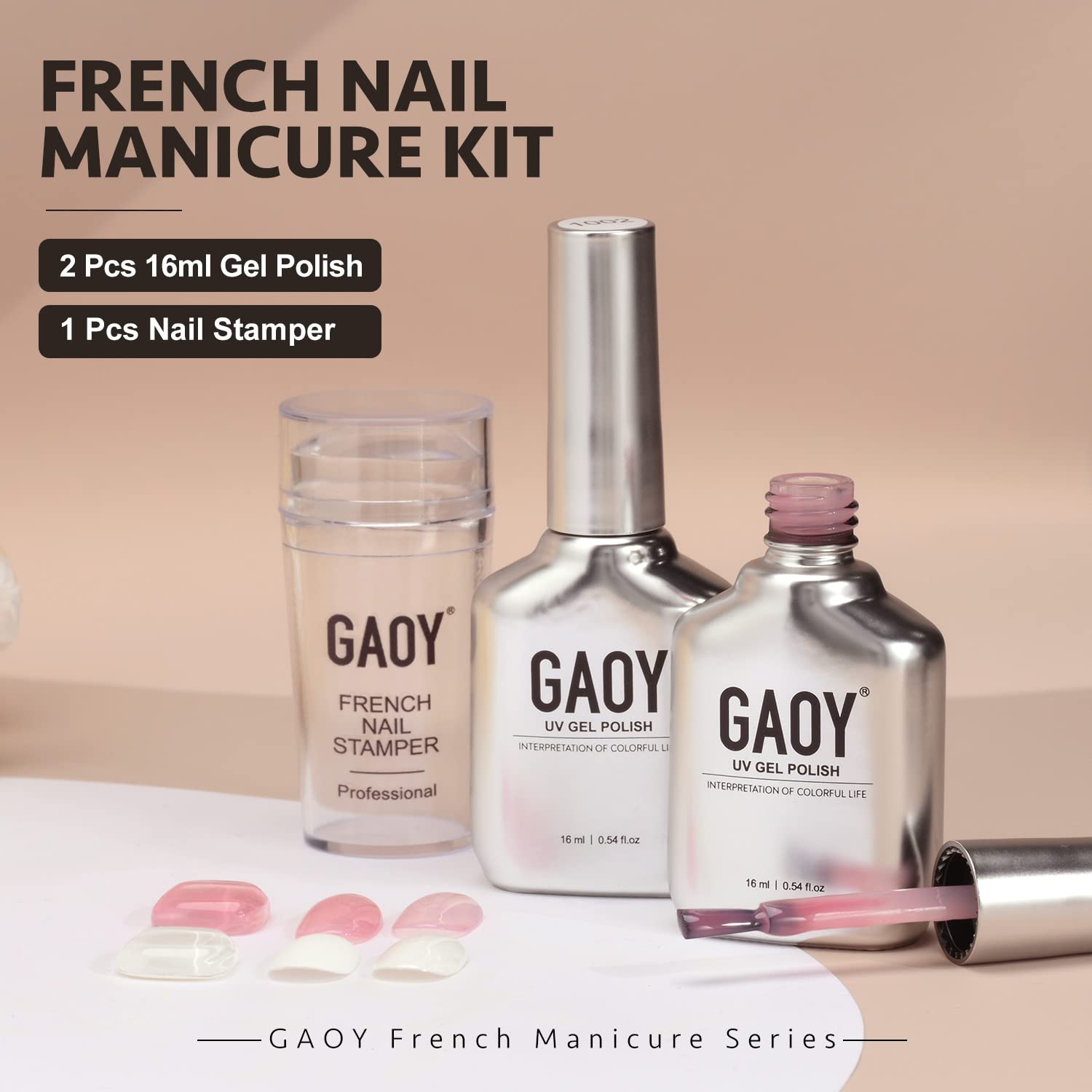 GAOY cleaning pad and proper stamper storage guidance.