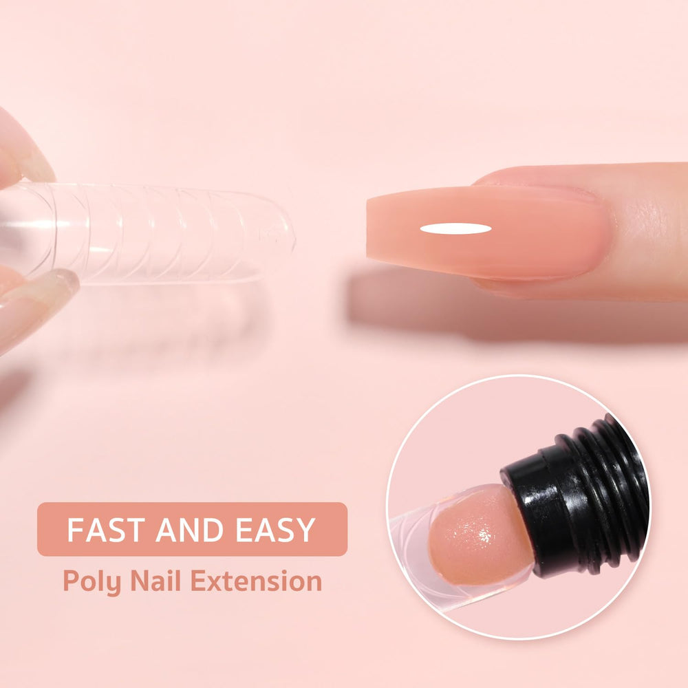 GAOY Tea Rose Poly Gel packaging highlighting the shade for DIY at home.