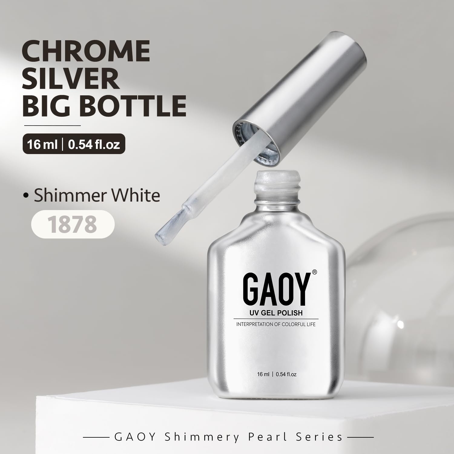 GAOY Top coat after color gel enhances shine and protection.