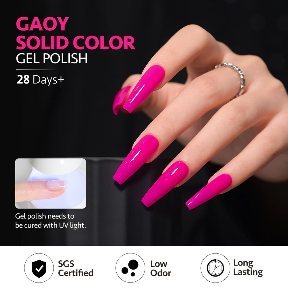 GAOY top coat for glossy or matte finish