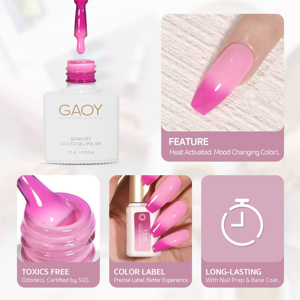 GAOY toxic-free formula with SGS certification for cleaner nails
