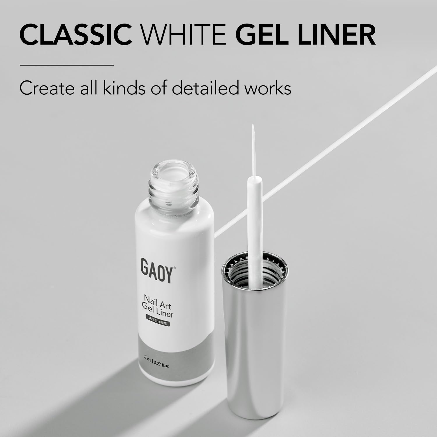 GAOY toxics-free formula with SGS certification for cleaner nail art.