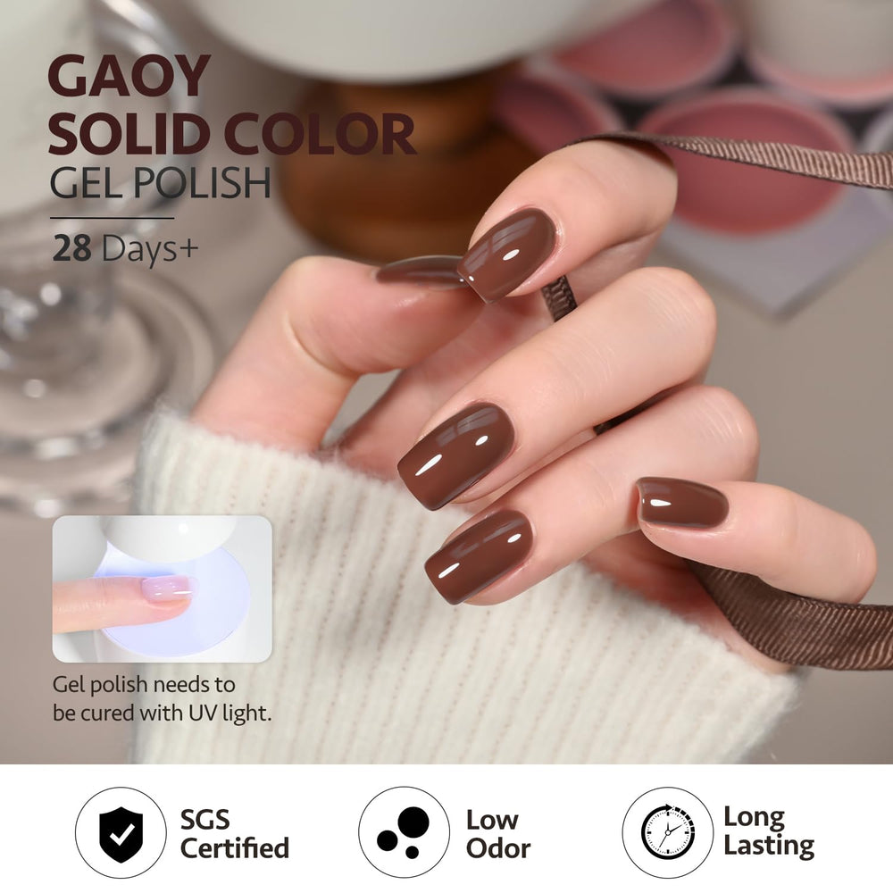 GAOY toxin-free formula with lower odor for comfortable at-home use.