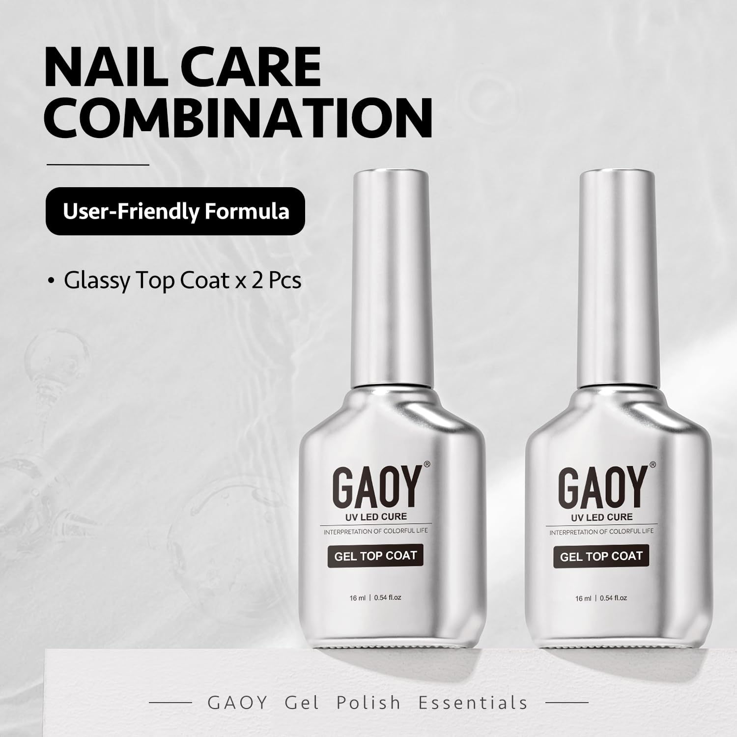 GAOY two bottle pack 16ml offers versatile coverage for home or studio use