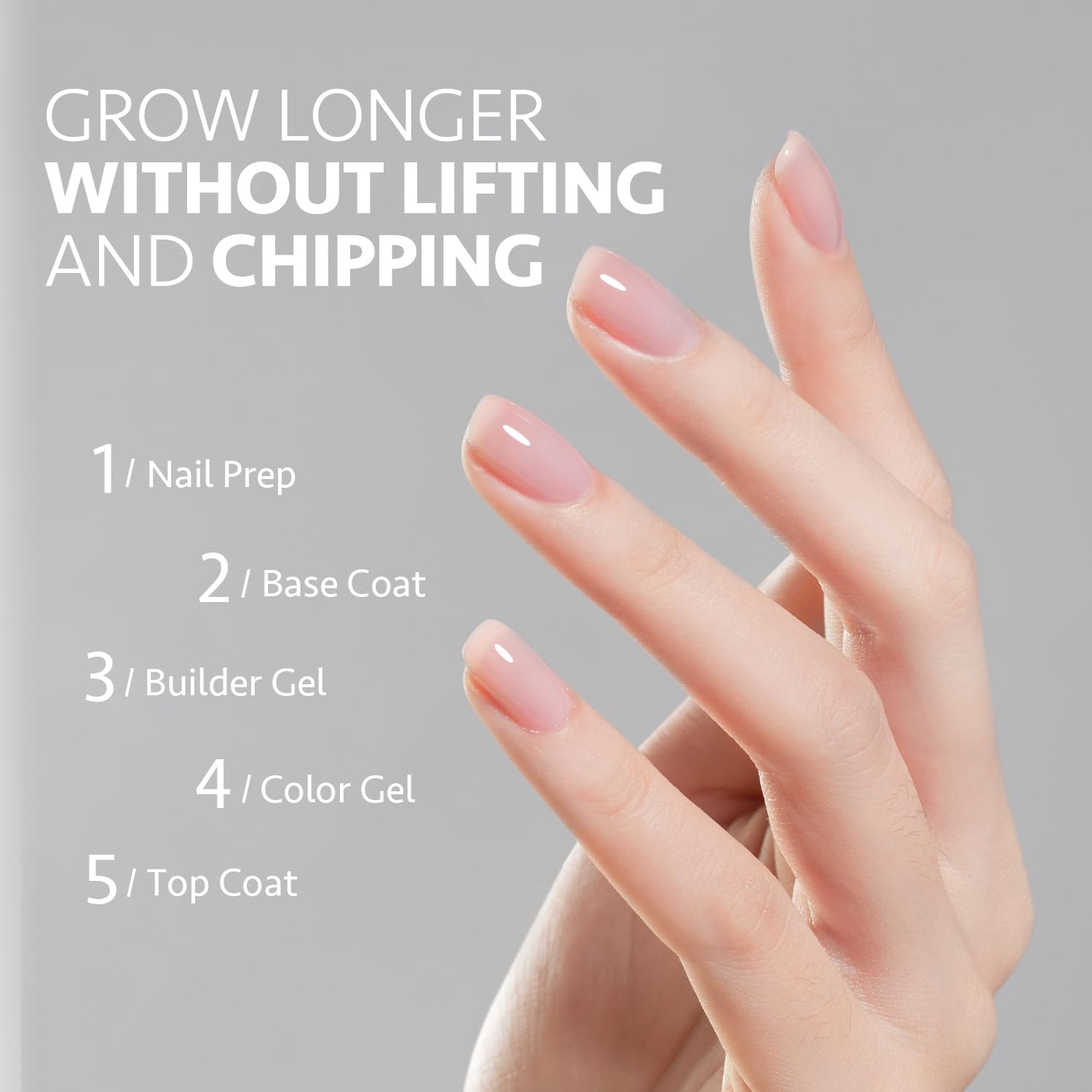 GAOY gel cures under UV lamp for a quick 60-second setting