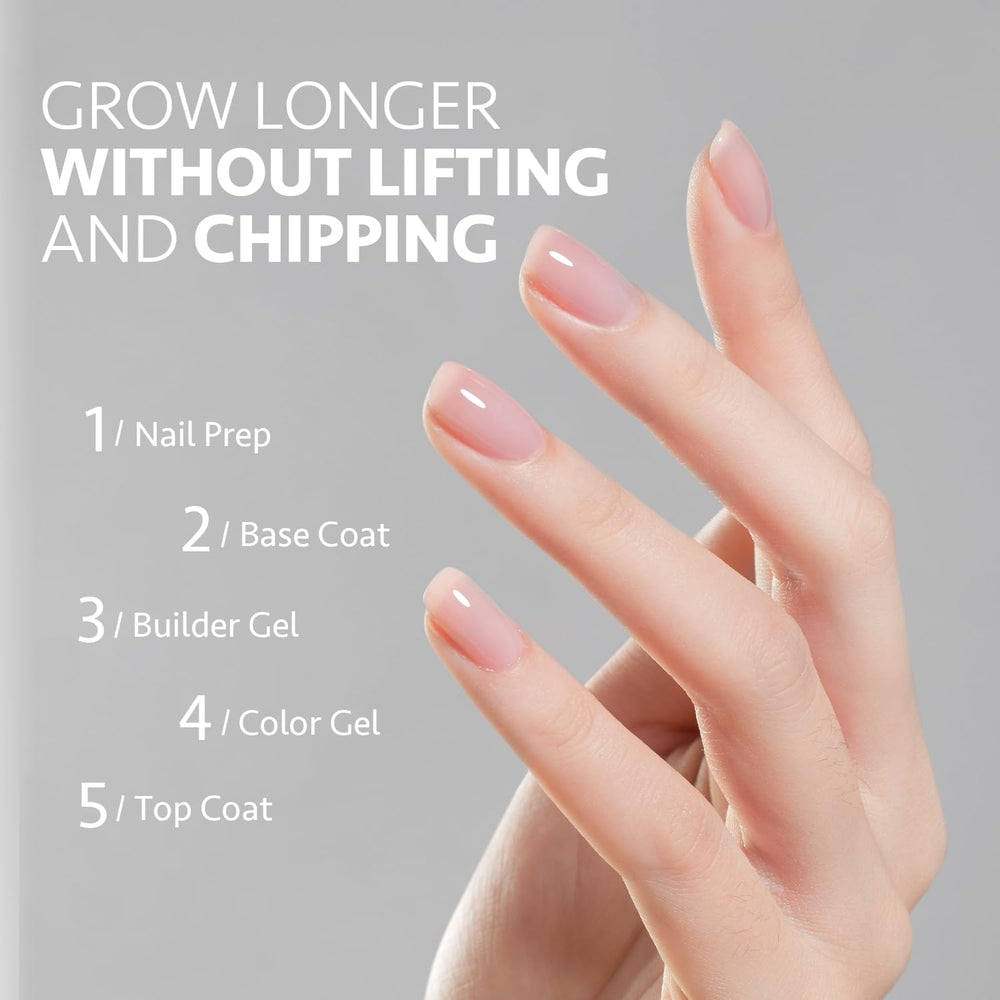 GAOY gel cures under UV lamp for a quick 60-second setting