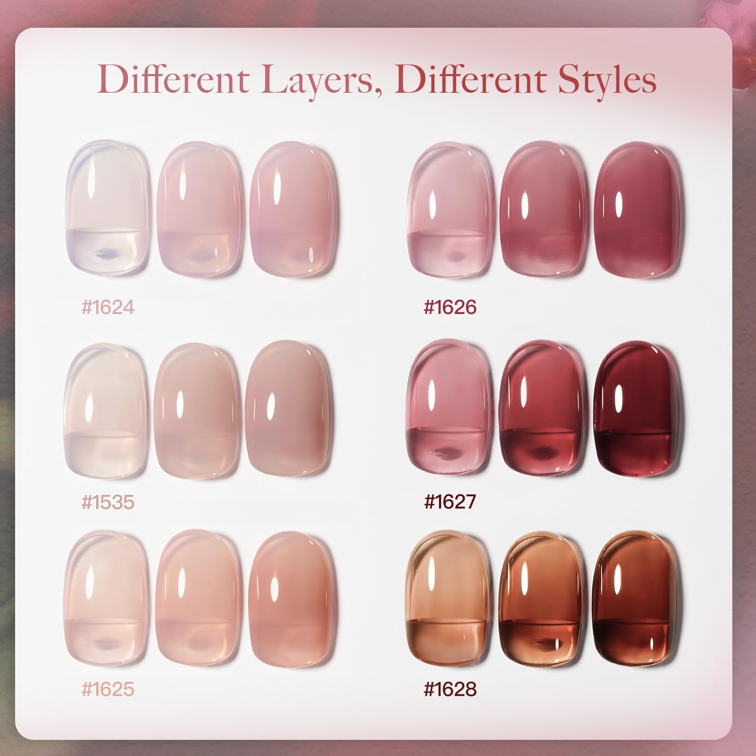 GAOY UV-led nail lamp enables quick curing for salon-like results.
