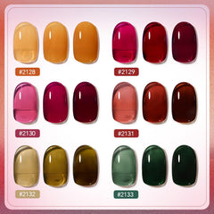 GAOY Wonder Color green gel polish bottle for fresh, trendy nails.