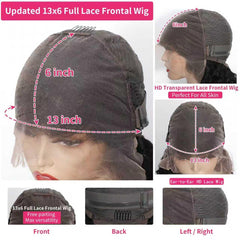 Gaozhao large 13x6 lace area cap for easy styling