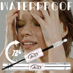 GAQQI Lash Bond and Seal applied on lashes with secure hold