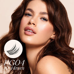 GAQQI ultrathin lightweight lash flakes delivering featherlight comfort.