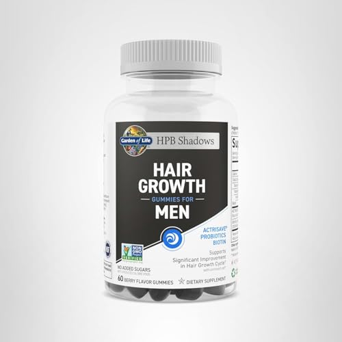 Garden of Life Dr Formulated Hair Growth Gummies serving two gummies image