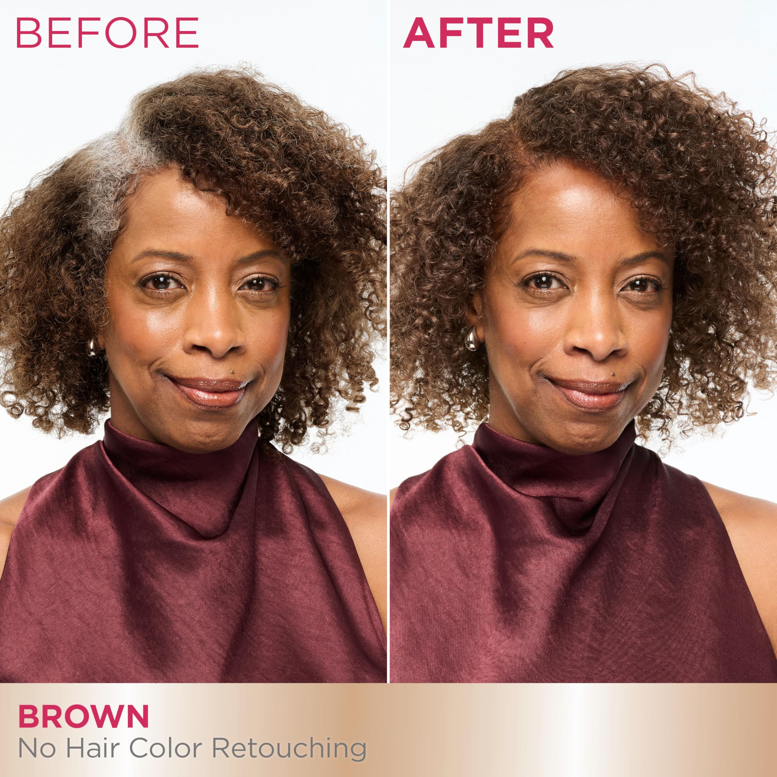 Garnier Color Retouch no-ammonia formula for gentle root coverage.