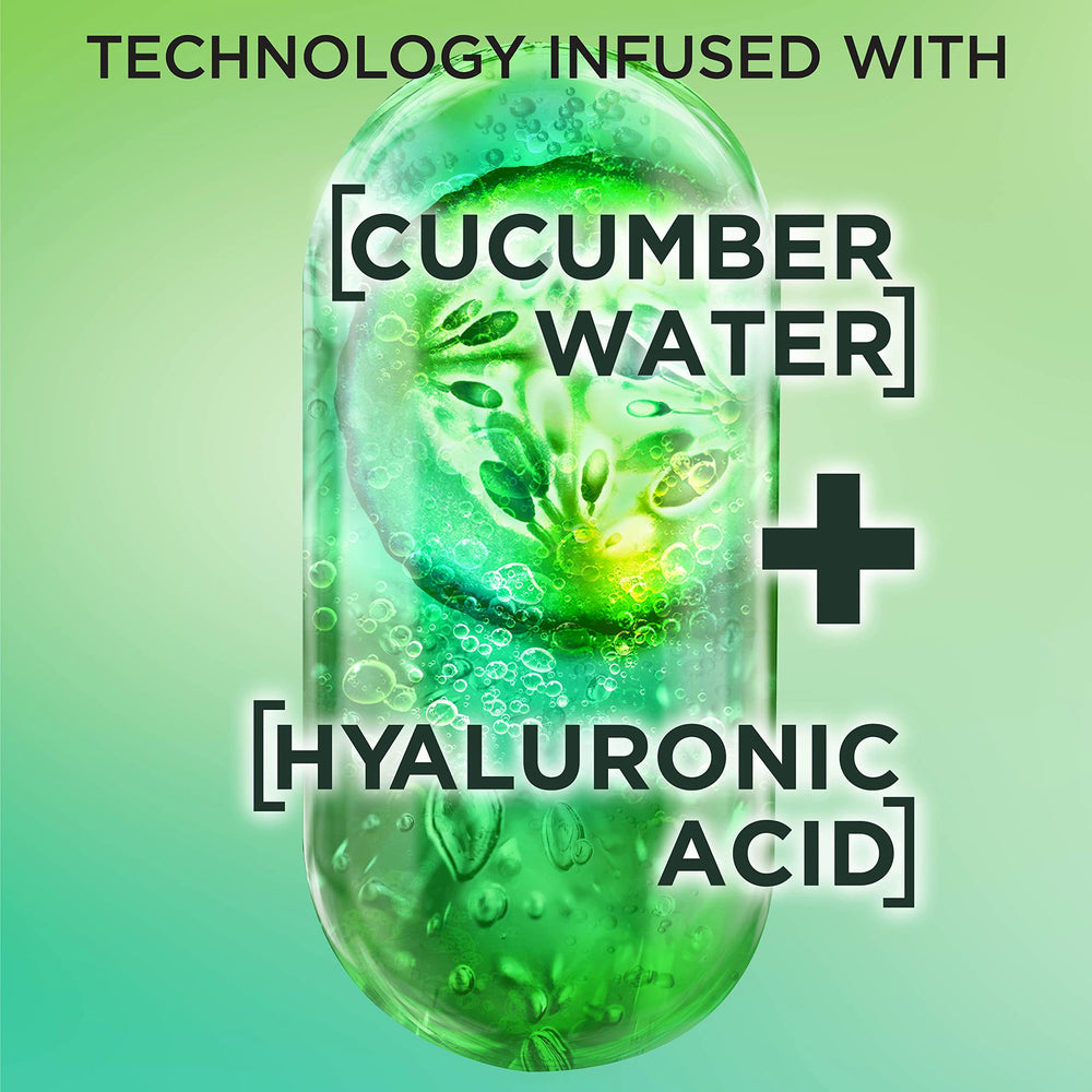 Garnier Fructis Pure Moisture cruelty-free logo on packaging for compassionate beauty.