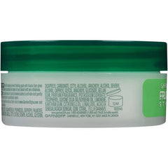 Model hair styled with Garnier Fructis Style Pure Clean Finishing Paste for flexible shaping.