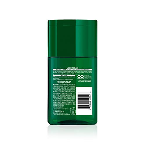 Garnier Fructis Style Shine and Hold liquid pomade dispensing hands for easy application