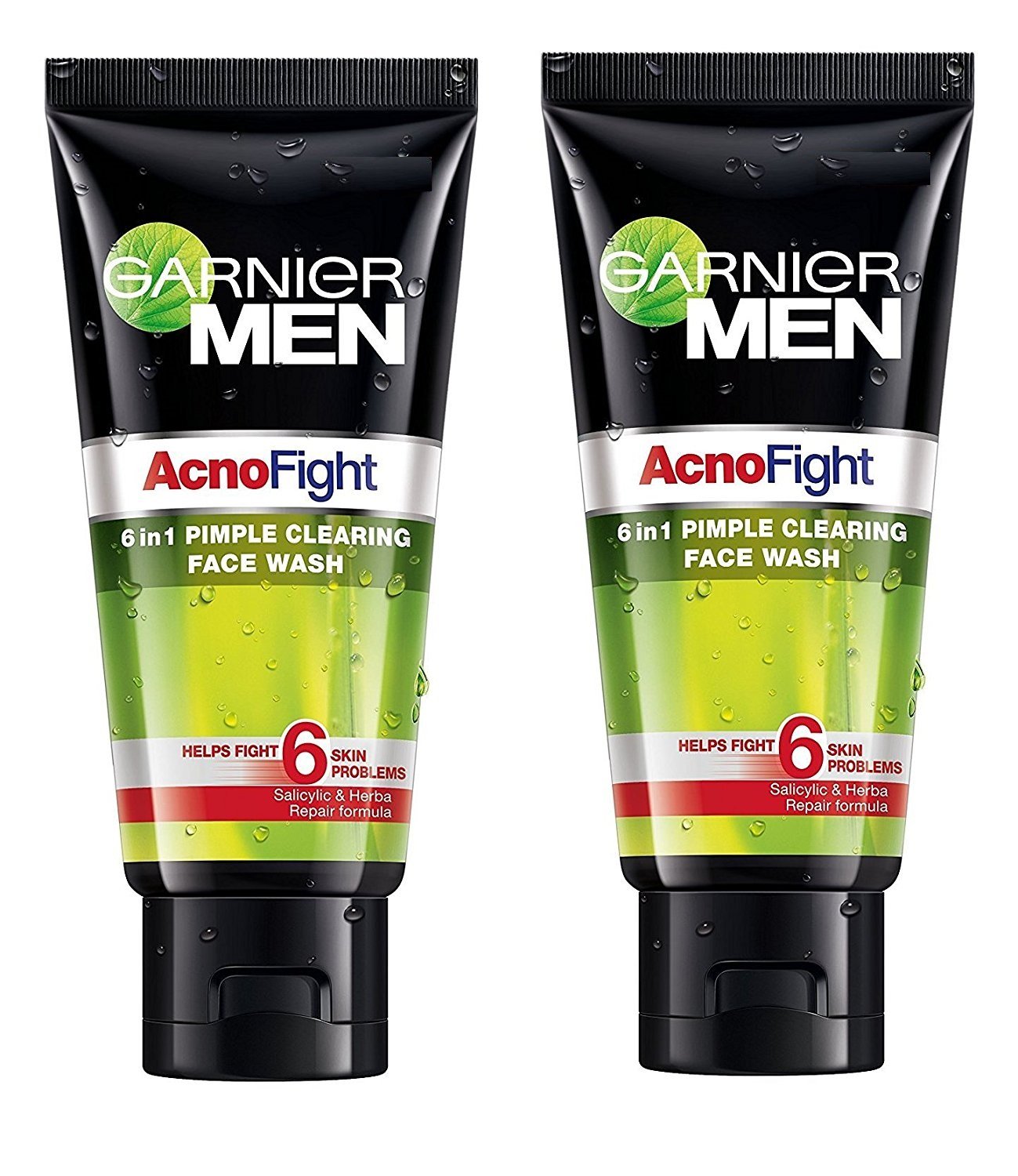 Garnier Men Acno Fight Face Wash bottle for clean, refreshed skin